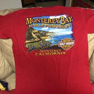 HARLEY-DAVIDSON Monterey Bay tshirt